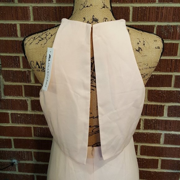 Jill Stuart BHLDN Iva Crepe Open Back Gown Dress 6 - Picture 8 of 16